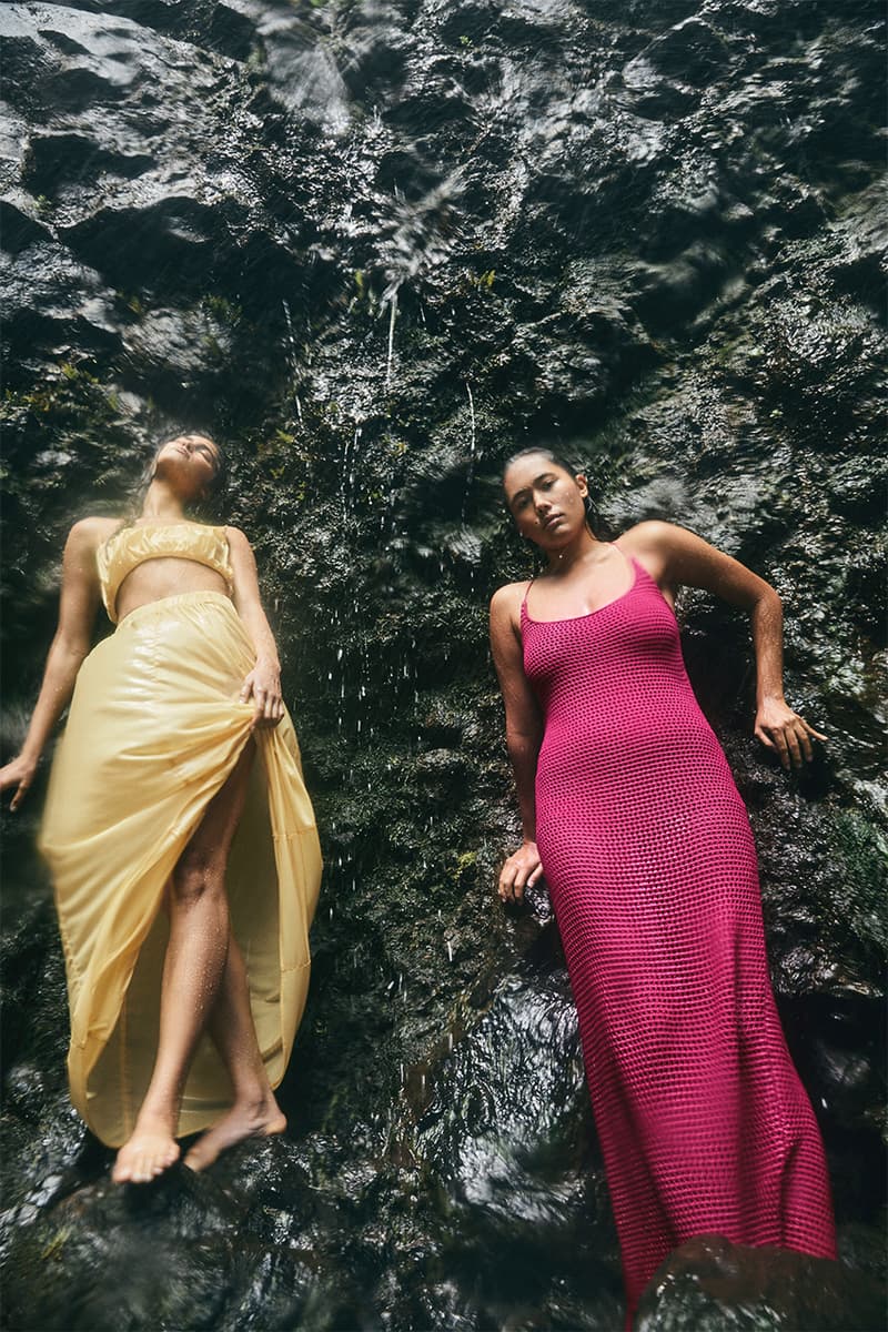 reformation ref to go campaign on island time collection dresses two piece sets summer fashion