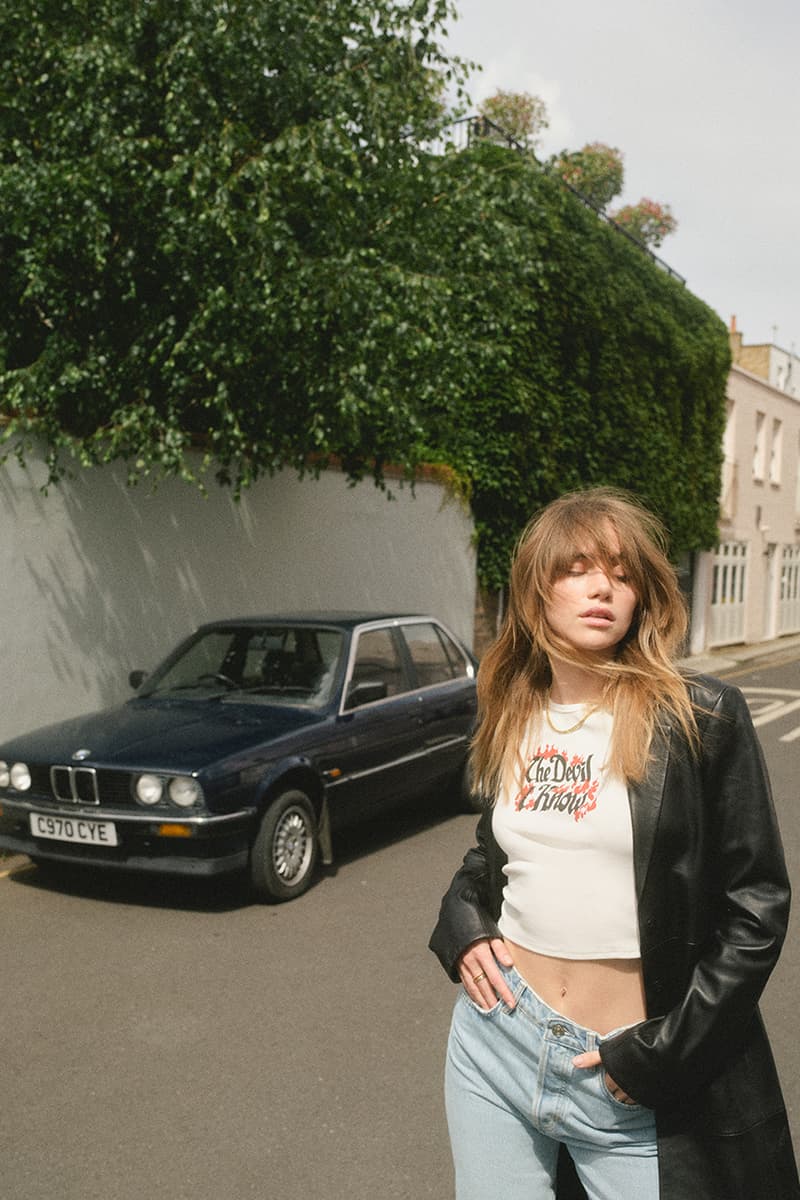 Reformation Los Angeles Suki Waterhouse Musician Model Tour Merchandise Music Band T-Shirts