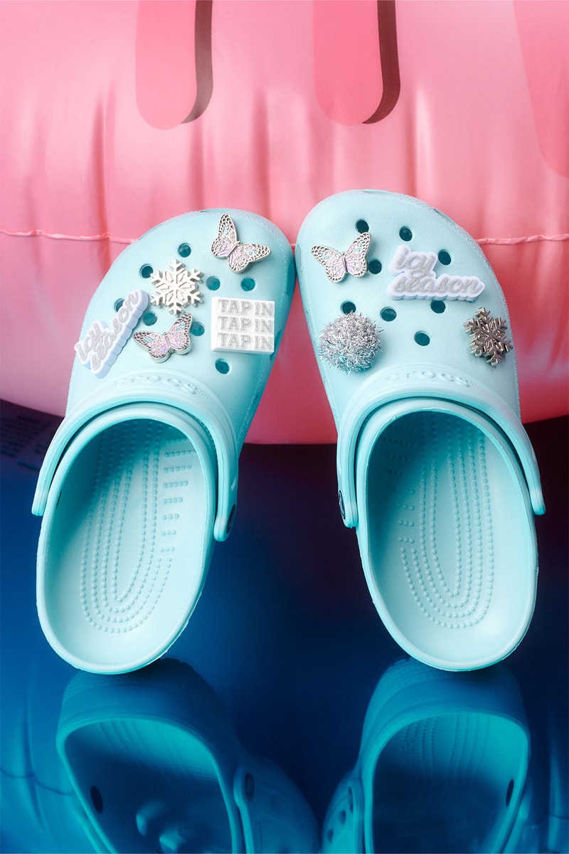 Saweetie Crocs Collaboration Jibbitz Classic Clogs Cozzzy Sandals Release Price Where to buy