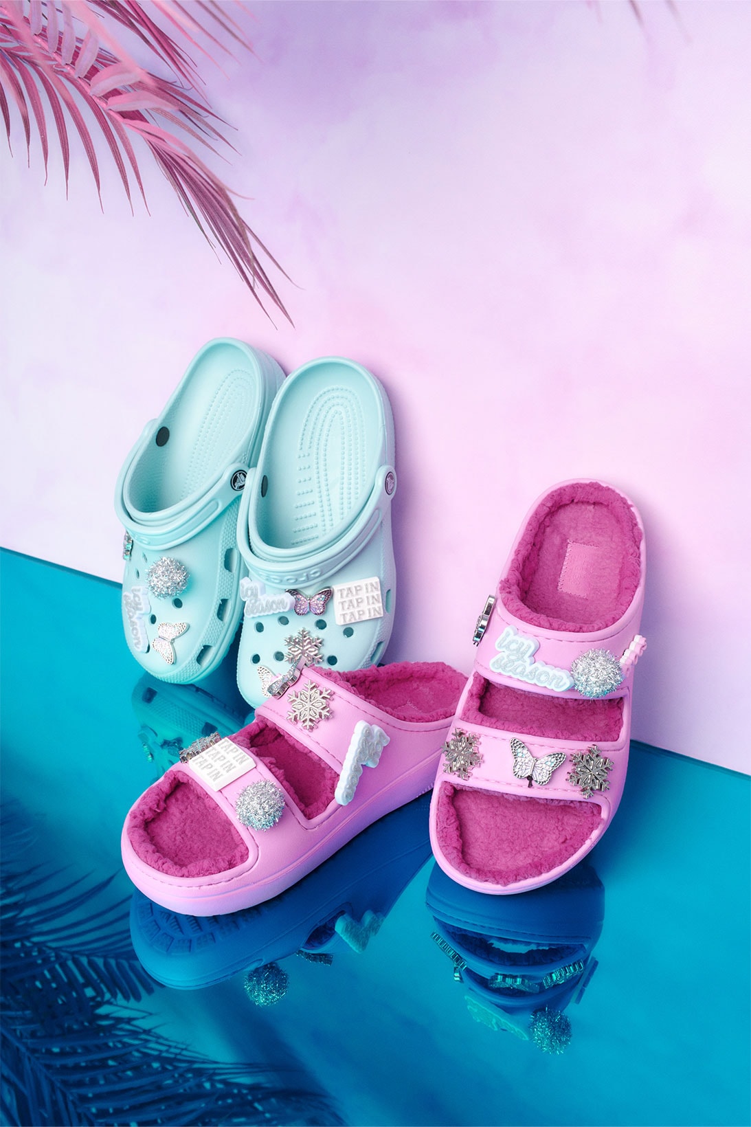 Saweetie Crocs Collaboration Jibbitz Classic Clogs Cozzzy Sandals Release Price Where to buy