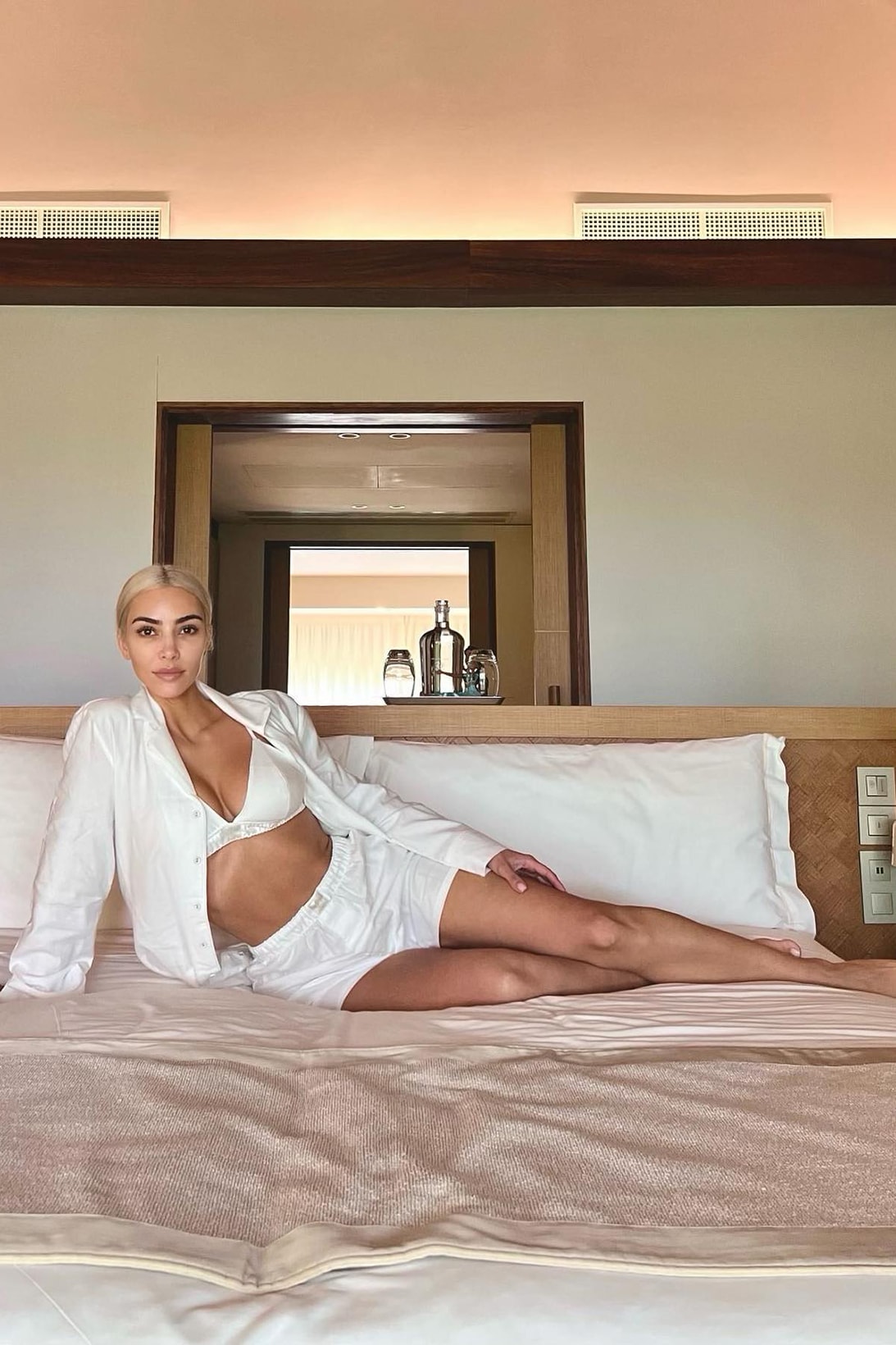 Kim Kardashian's Skims Queues Up Cozy Loungewear Capsule
