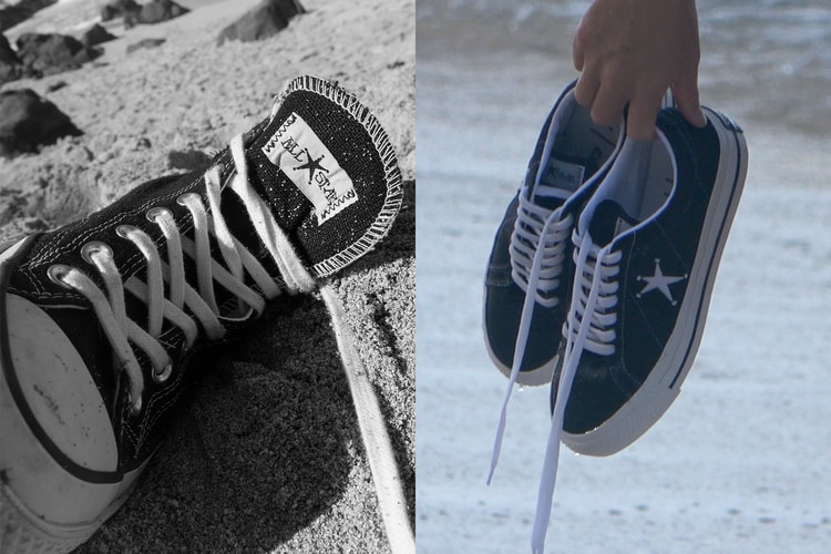 Here's an Official Look at the Stussy x Converse Chuck 70 Hi and One Star