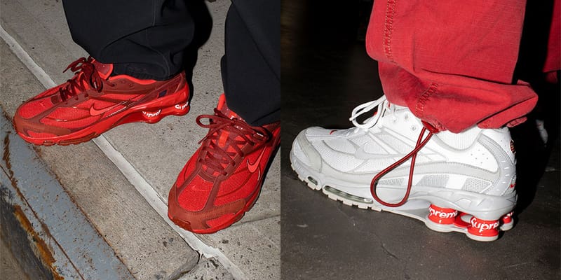 supreme nike shox