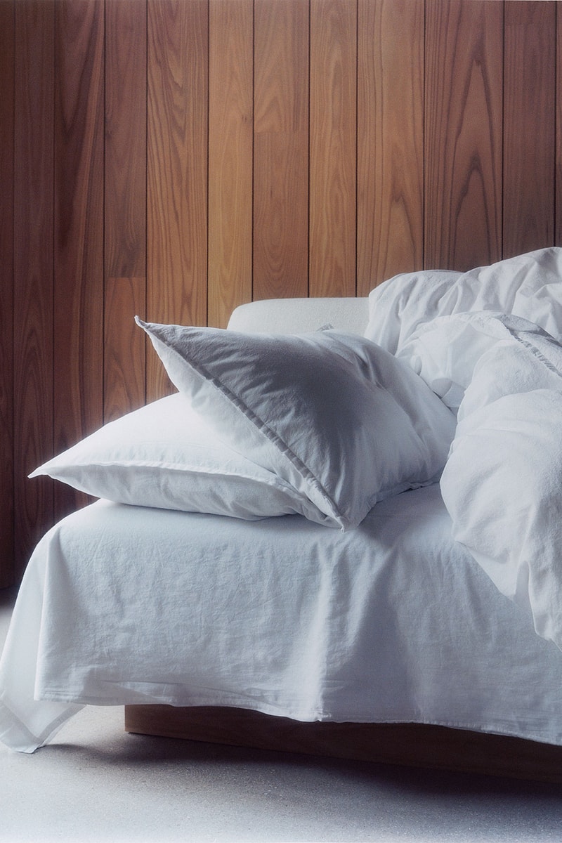 Tekla John Pawson Collaboration Bedroom Bedding Collection Frame Home Textiles Release Price