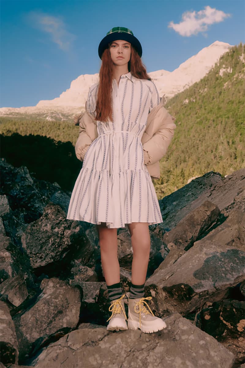 woolrich spring summer 2023 outerwear jackets puffers micro jackets poplin dress Pennsylvania walk american road trip lakeside summer lookbooks