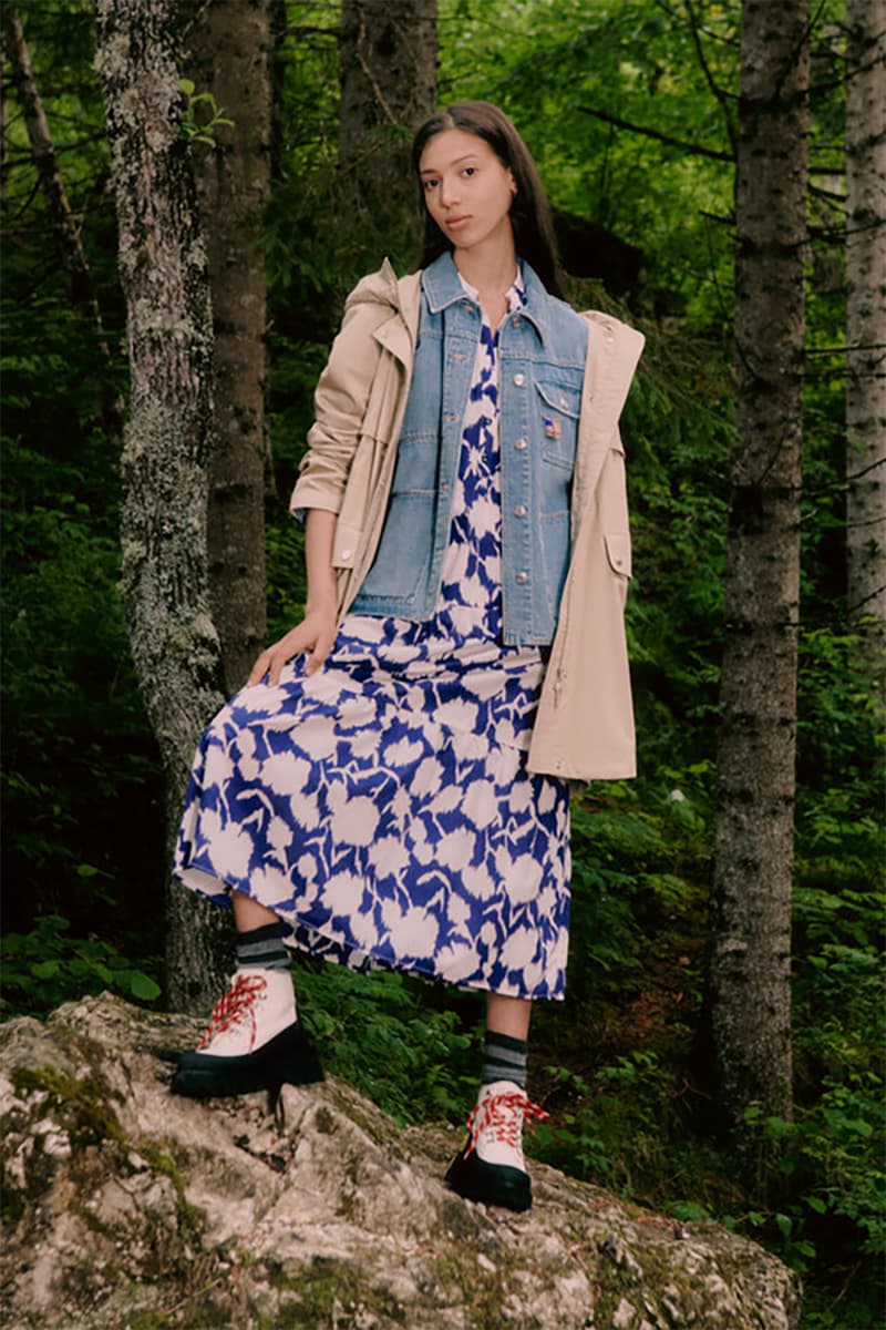 woolrich spring summer 2023 outerwear jackets puffers micro jackets poplin dress Pennsylvania walk american road trip lakeside summer lookbooks