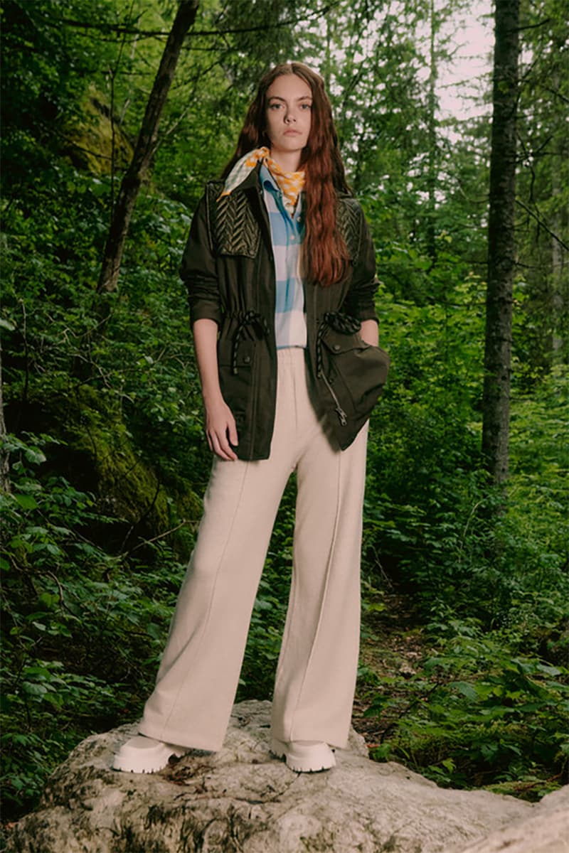 woolrich spring summer 2023 outerwear jackets puffers micro jackets poplin dress Pennsylvania walk american road trip lakeside summer lookbooks