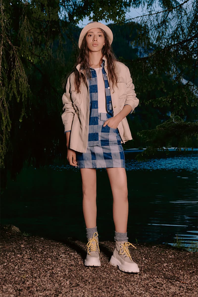 woolrich spring summer 2023 outerwear jackets puffers micro jackets poplin dress Pennsylvania walk american road trip lakeside summer lookbooks