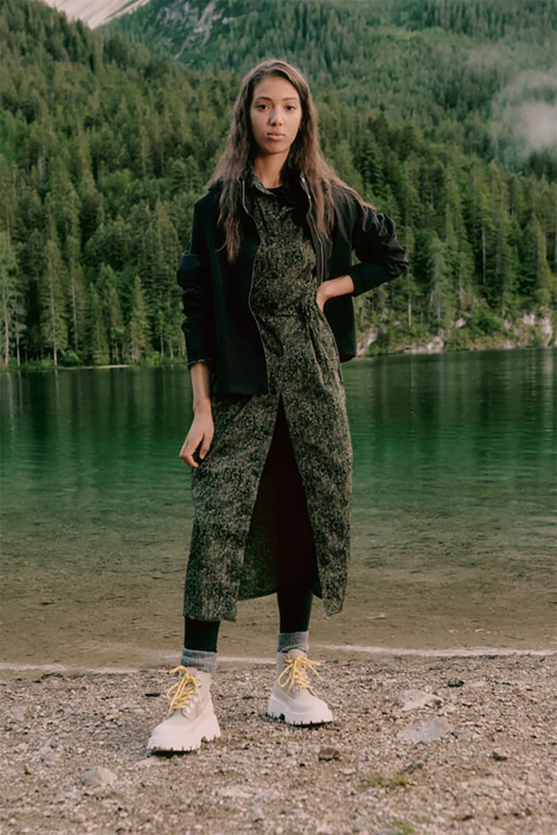 woolrich spring summer 2023 outerwear jackets puffers micro jackets poplin dress Pennsylvania walk american road trip lakeside summer lookbooks