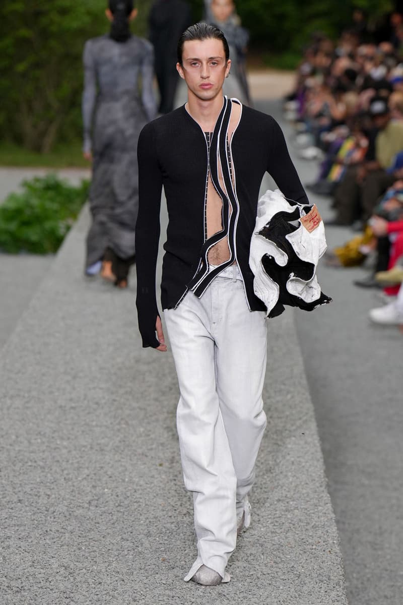 Y/Project Spring Summer 2023 Glenn Martens Menswear Paris Fashion Week Runway Images