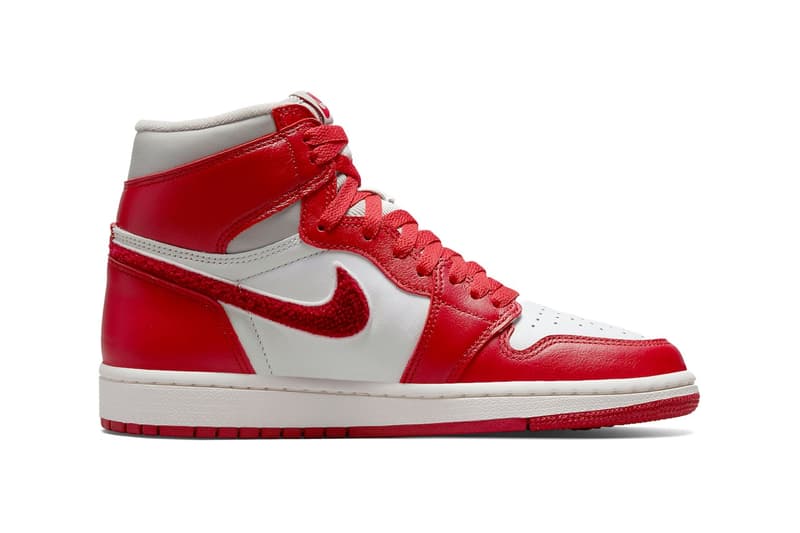 Air Jordan 1 High OG DJ4891-061 Women's Newstalgia Chenille Varsity Red Price Release Info