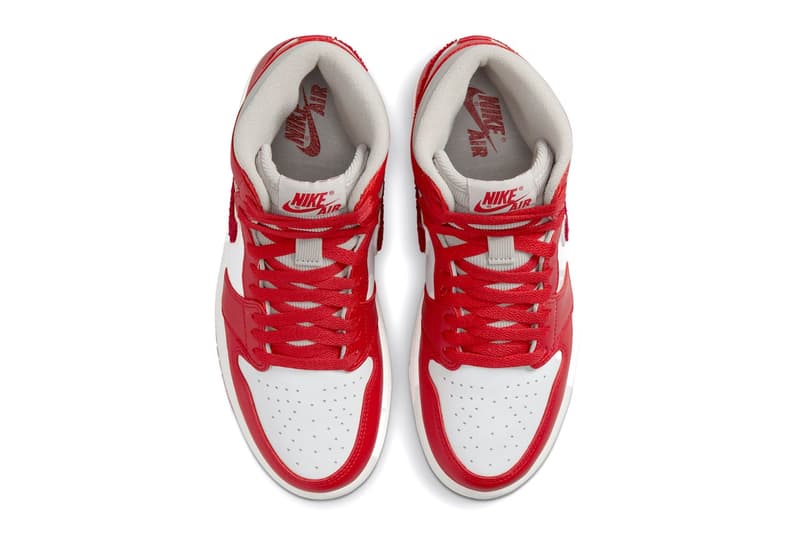 Air Jordan 1 High OG DJ4891-061 Women's Newstalgia Chenille Varsity Red Price Release Info