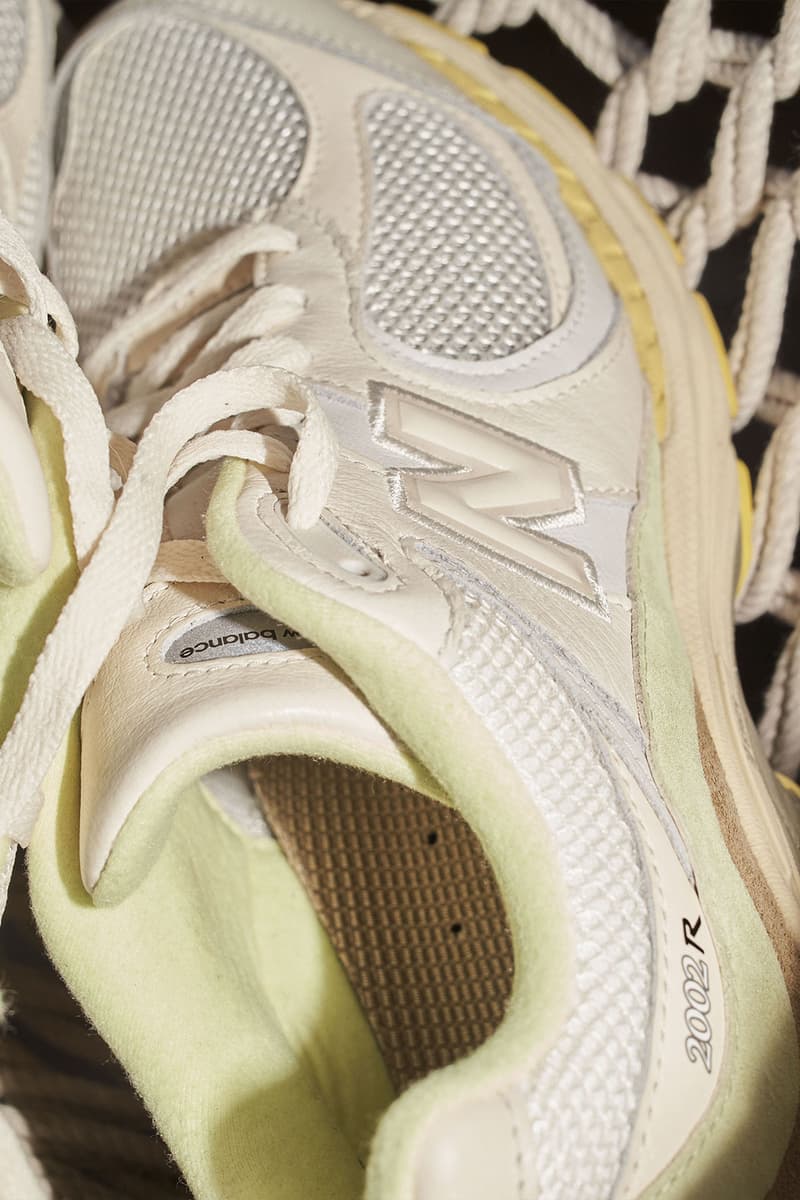 AURALEE New Balance New Balance 5740 Collaboration White Yellow Beige Release Date Info