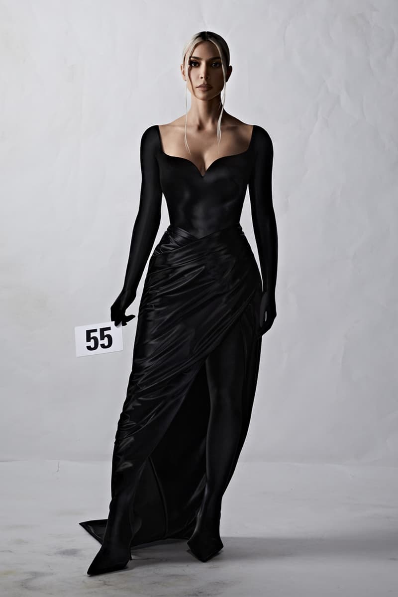 Balenciaga Kim Kardashian Paris Couture Week Runway Show FW22 