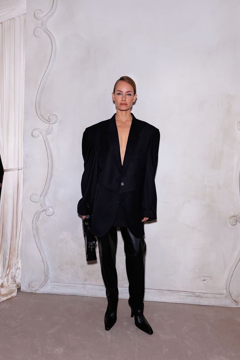 Balenciaga 51st Couture Show Paris Celebrity Style Kim Kardashian North West Alexa Demie CL Images