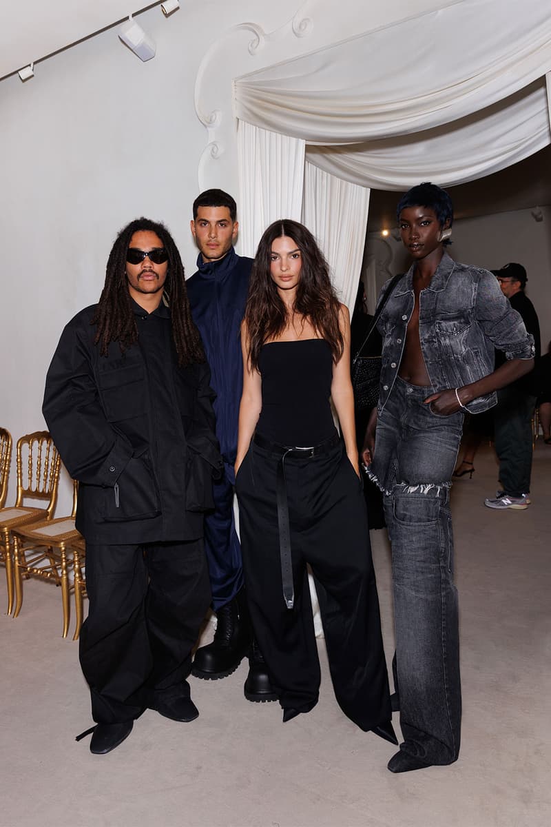 Balenciaga 51st Couture Show Paris Celebrity Style Kim Kardashian North West Alexa Demie CL Images