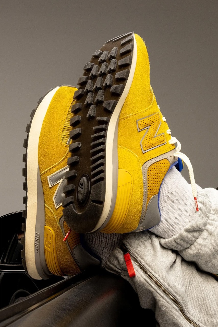 Bodega New Balance 574 Legacy Internationally Known Departure Arrival Blue Yellow Price Release Info