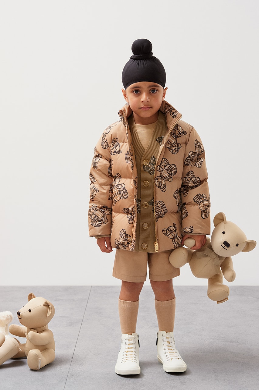 Burberry Childrens Campaign Fall Winter Backpacks Coats Jackets