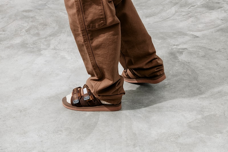 carhartt wip suicoke spring/summer 2022 footwear collection sandals 
