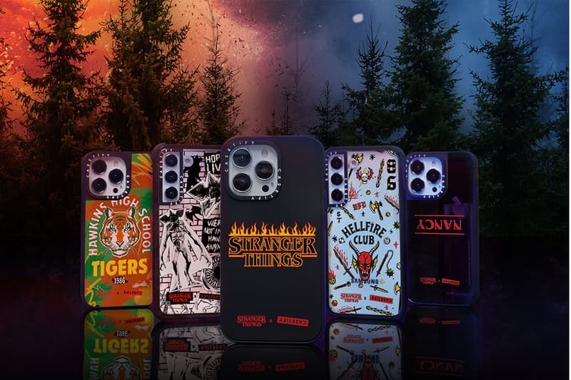 Stranger Things 4 Casetify Netflix Collaboration Phone Cases AirPods Apple Watch Release