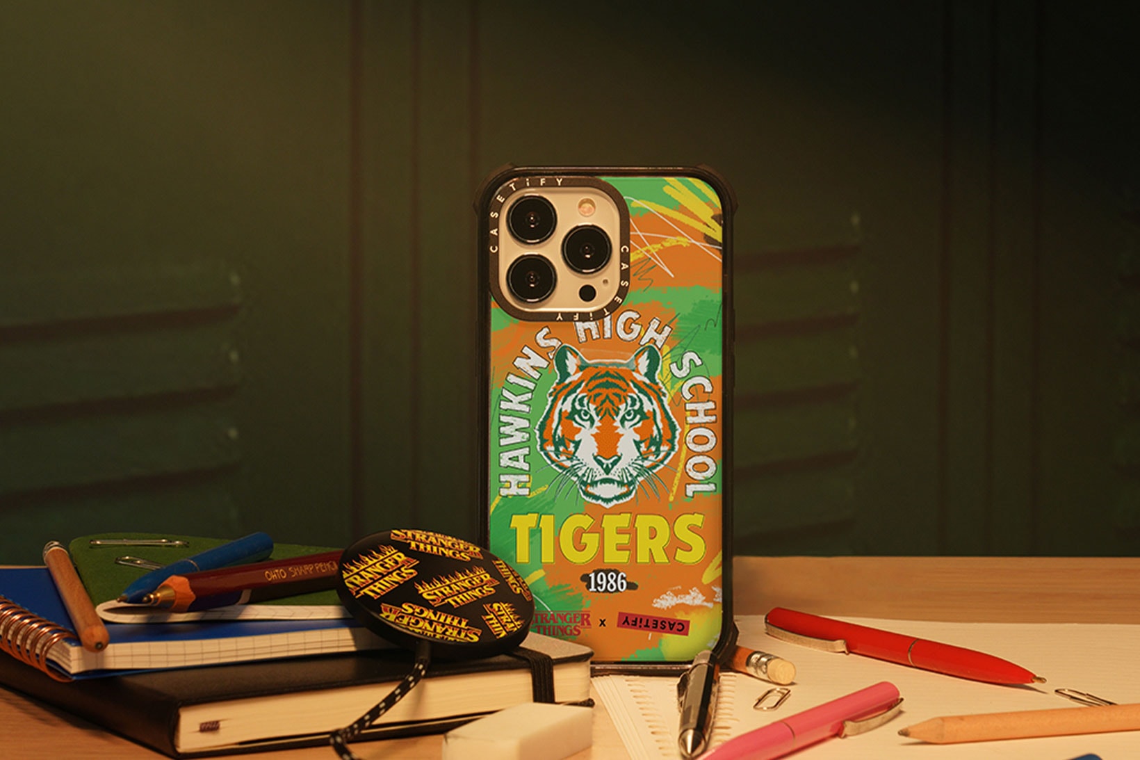 Stranger Things 4 Casetify Netflix Collaboration Phone Cases AirPods Apple Watch Release
