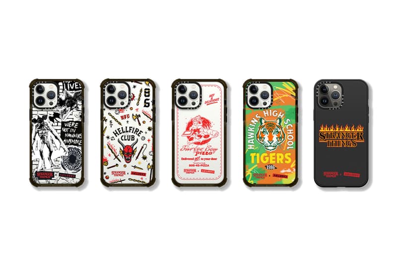 Stranger Things 4 Casetify Netflix Collaboration Phone Cases AirPods Apple Watch Release