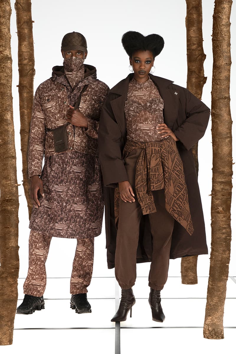 Daily Paper Fall Winter 2022 Lookbook 10 Year Anniversary Jackets Trenchcoats Embroidery