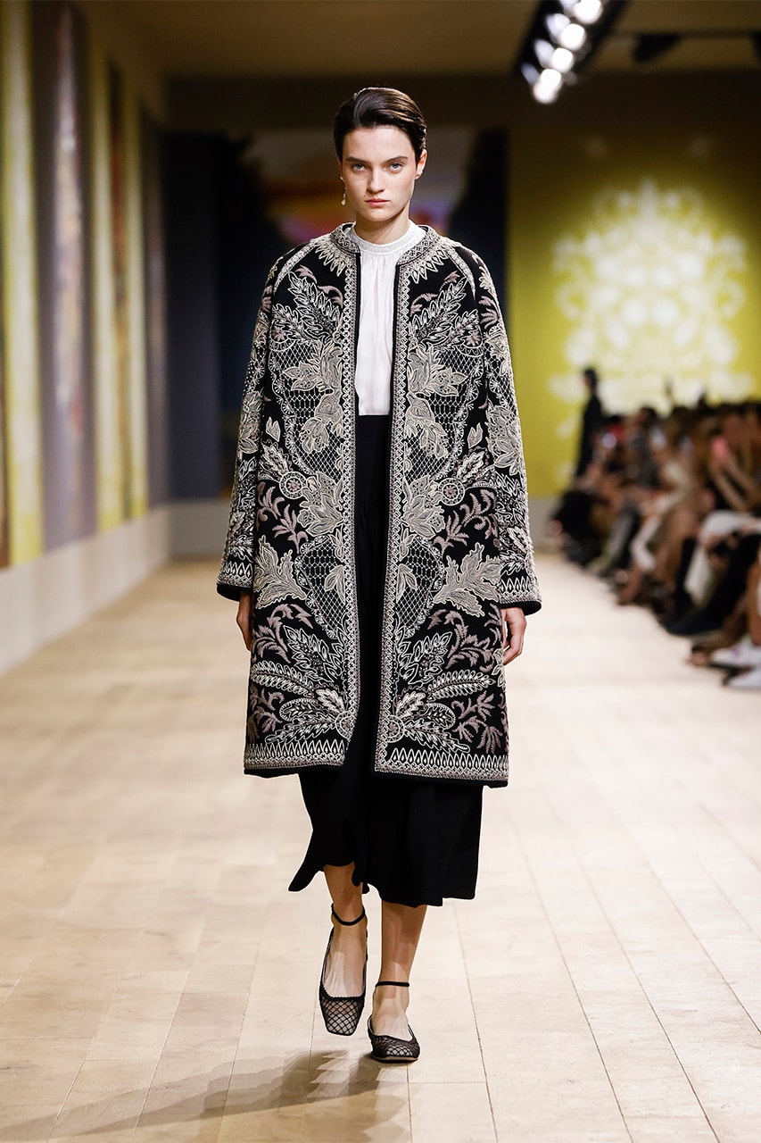 dior fall winter 2022 haute couture runway tree of like ukraine olesia trofymenko dresses outerwear
