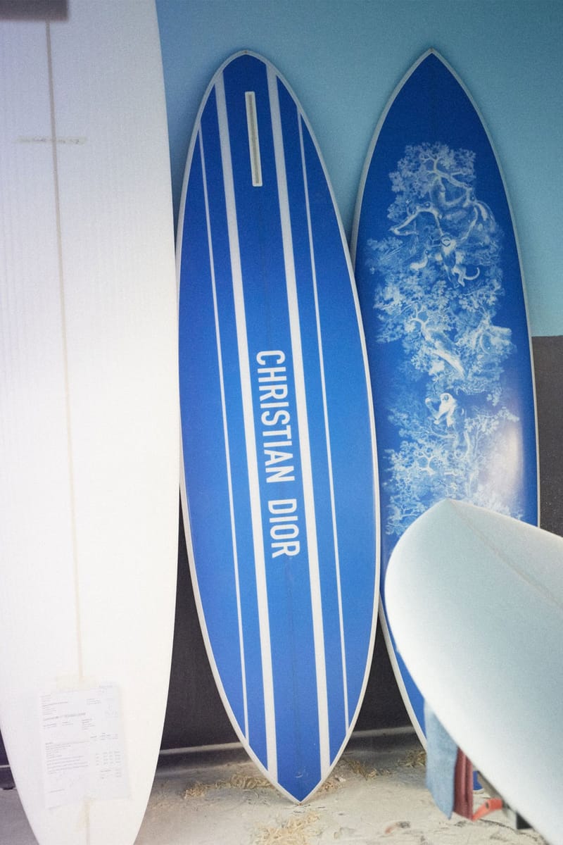 christian dior surfboard