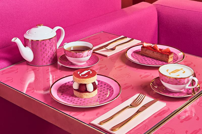 Jimmy Choo Cafe Harrods London Coffee Patisserie Pastries Tea