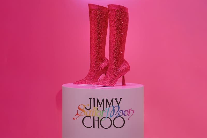 Jimmy Choo 'Sailor Moon' Limited Edition Boots Collaboration Swarovski Release Price Info