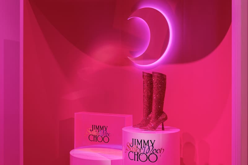 Jimmy Choo 'Sailor Moon' Limited Edition Boots Collaboration Swarovski Release Price Info