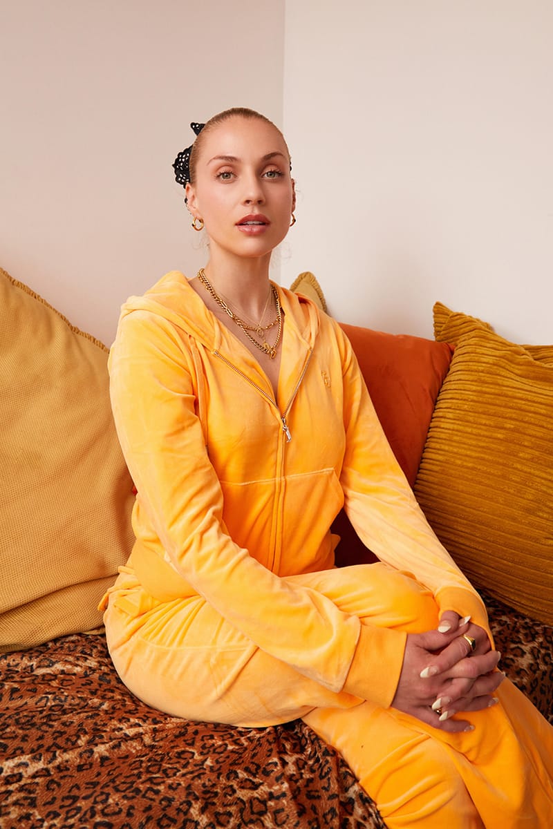 juicy couture tracksuit orange