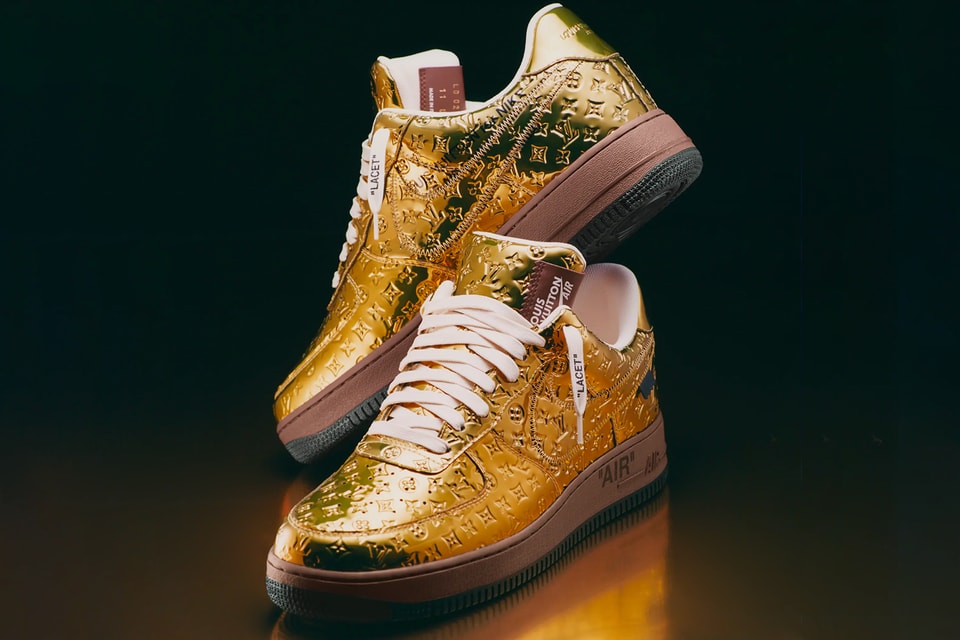 Louis Vuitton x Nike AF1 Collaboration Release Info