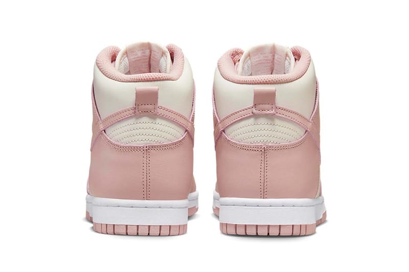 all pink high top nikes