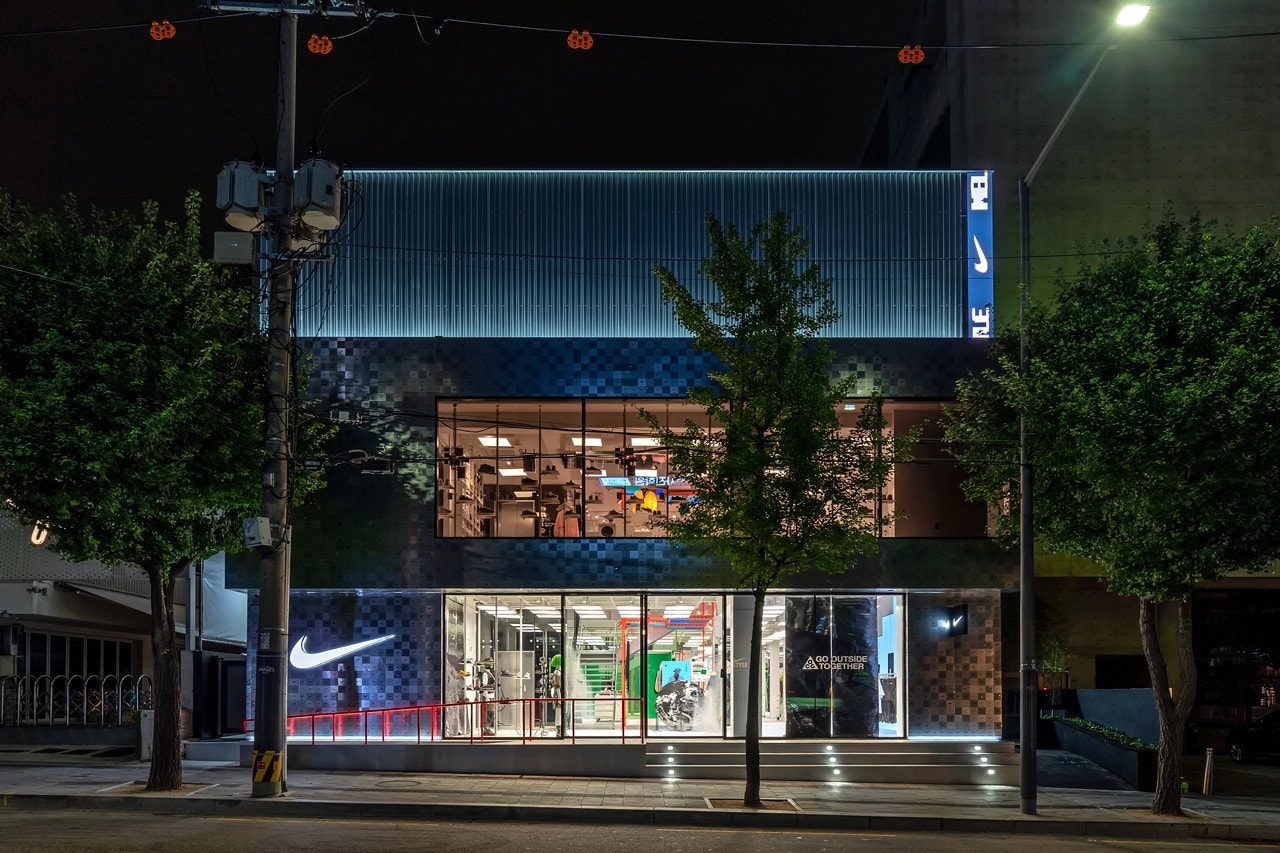 nike style store retail seoul south korea 