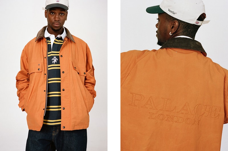 Palace Skateboards London Streetwear Lookbook Fall Hats Jackets Shirts