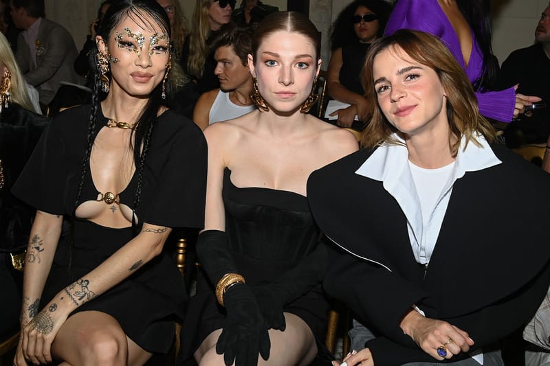 From Hunter Schafer to Emma Watson, the Celebrities at Schiaparelli's FW22 Couture Show