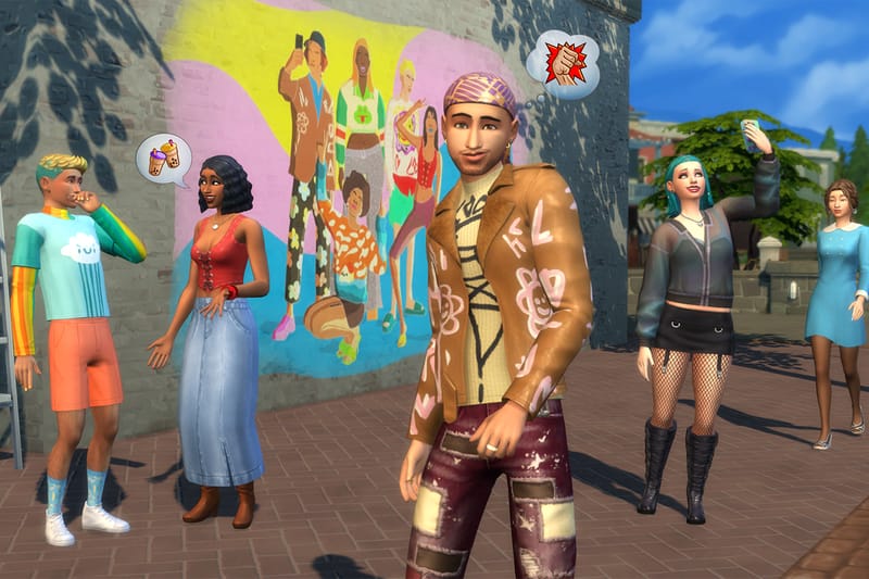 Depop Brings Circular Fashion Designs to 'The Sims 4'