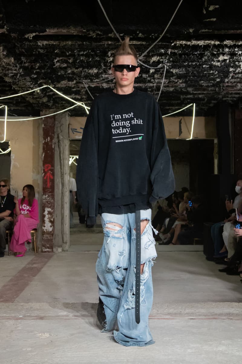 Vetements Spring Summer 2023 Runway Guram Gvasalia Show Images