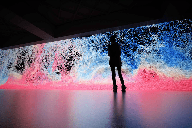 MAXIM ZHESTKOV IMMERSIVE DISPLAY AT FLANNELS LONDON