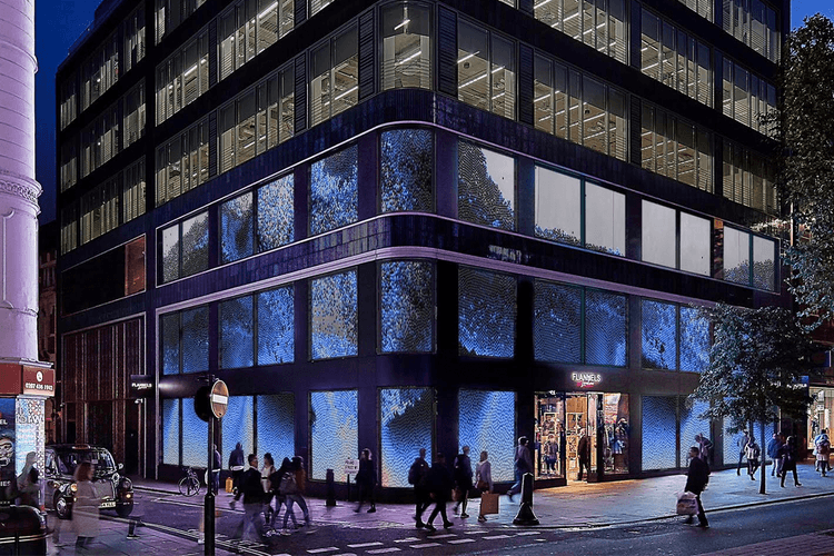 Digital Artist Maxim Zhestkov Takes Over FLANNELS LONDON