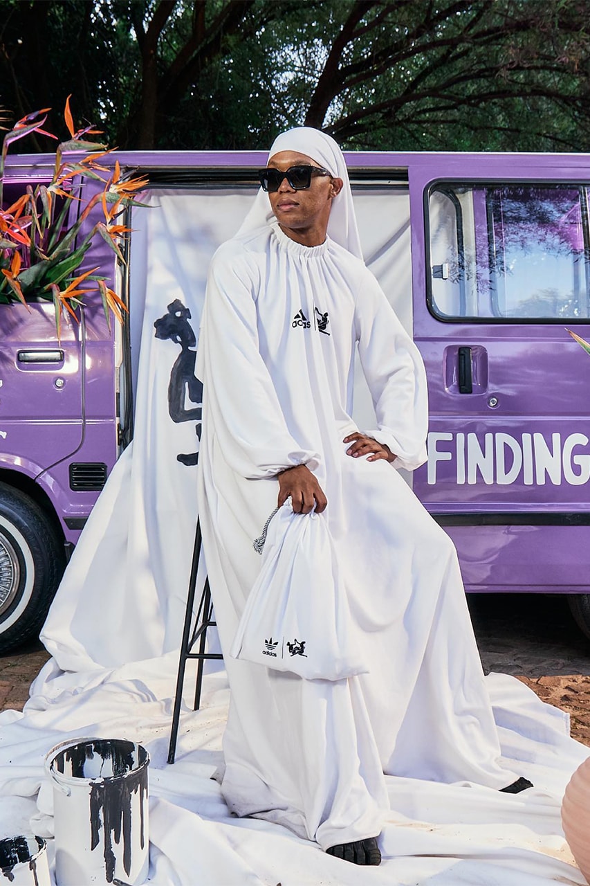 adidas thebe magugu collaboration finding beauty launch event instagram collection 