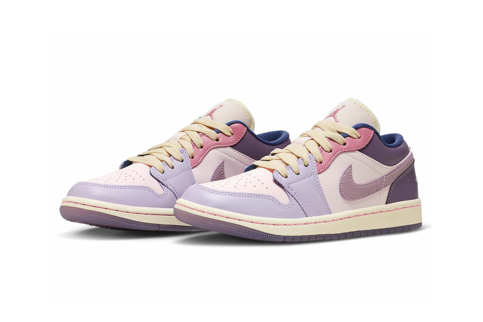 Air Jordan 1 Low Women's Pastel Pink Purple Lavender DZ2768-651 Price Release Info