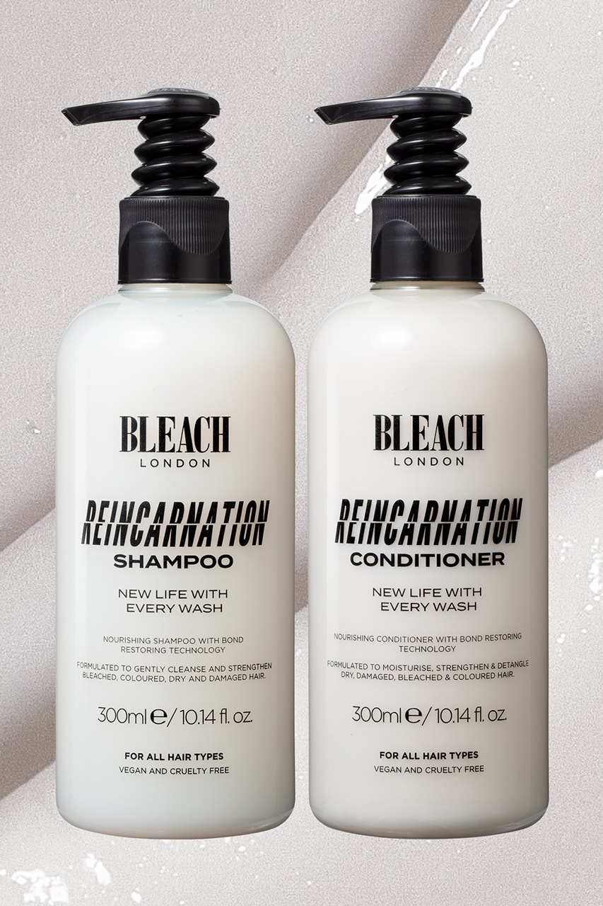Bleach London Shampoo Conditioner Reincarnation Duo Frizzy Hair