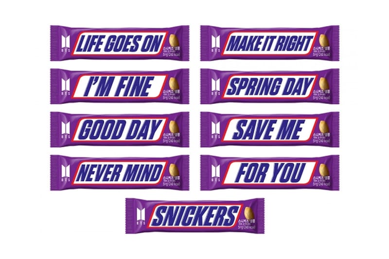 BTS Is Dropping a Limited Collab With Snickers