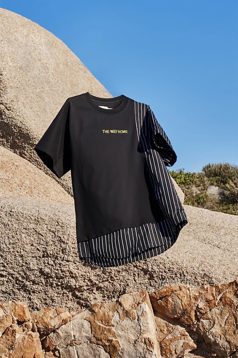 feng chen wang "Re-Work.2" Capsule Collection denim upcycled skirts hoodies t-shirts
