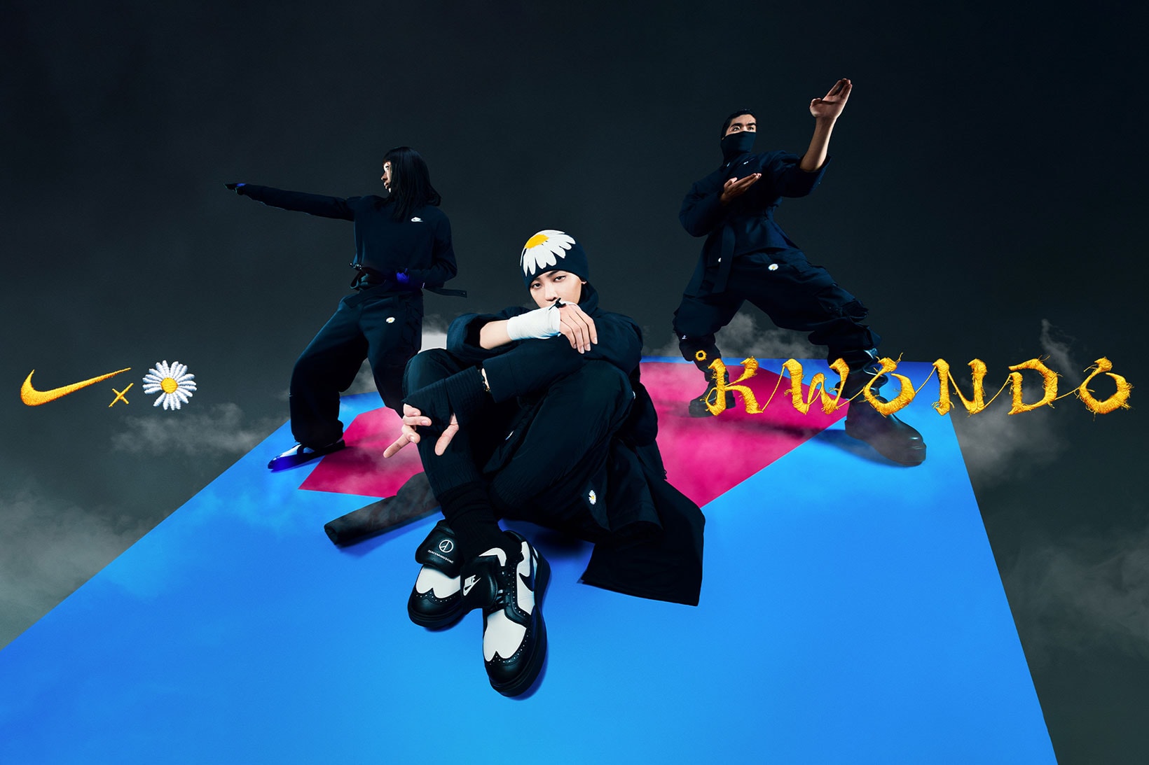 G-Dragon PEACEMINUSONE x Nike Kwondo 1 "Panda" Official Images Release Info