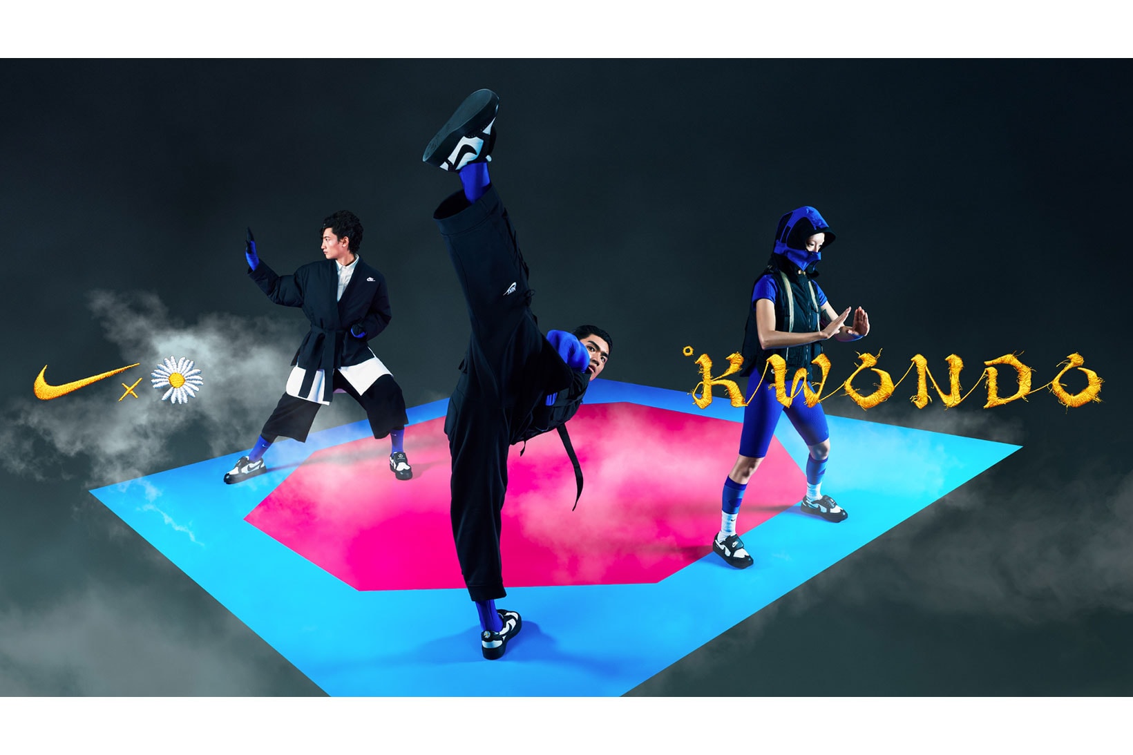 G-Dragon PEACEMINUSONE x Nike Kwondo 1 "Panda" Official Images Release Info