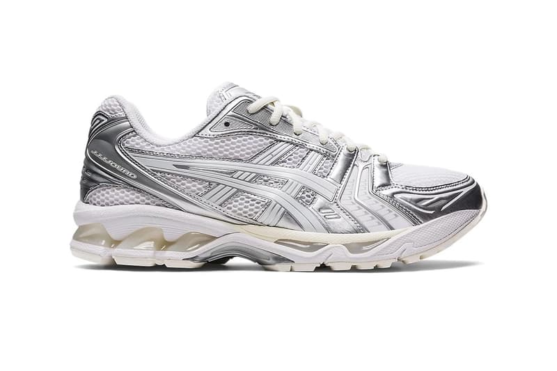 JJJJound ASICS GEL-Kayano 14 Collaboration White Silver Gray Black Sneakers Collaboration Price Release Date